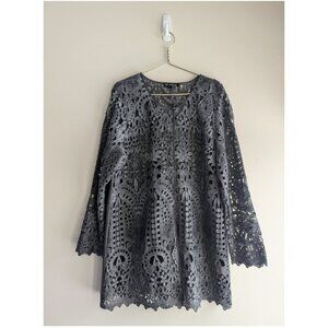 Picadilly lace cut out cardigan jacket
